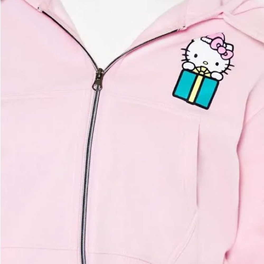 Forever 21 Pink Hello Kitty Hoodie Sweatshirt